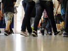 Students walk in the hallway as they enter the lunch line of the cafeteria at Draper Middle School in Rotterdam, N.Y. Five states announced in December that they will add at least 300 hours of learning time to the calendar in some schools starting in 2013. Students walk in the hallway as they enter the lunch line of the cafeteria at Draper Middle School in Rotterdam, N.Y. Five states announced in December that they will add at least 300 hours of learning time to the calendar in some schools starting in 2013.