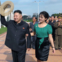 North Korean leader Kim Jong Un, accompanied by his wife, Ri Sol Ju, in a photo released last summer. For North Koreans, it was stunning to see the first lady at the leader's side. But North Korea still produces heavy-handed propaganda as well. North Korean leader Kim Jong Un, accompanied by his wife, Ri Sol Ju, in a photo released last summer. For North Koreans, it was stunning to see the first lady at the leader's side. But North Korea still produces heavy-handed propaganda as well.