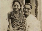 Newlyweds Debika and Ranjit Ghosh share a romantic moment in 1941. Newlyweds Debika and Ranjit Ghosh share a romantic moment in 1941.