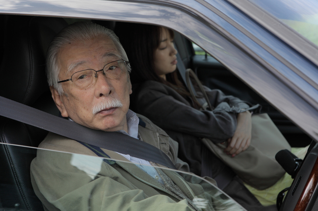 The age difference between Takashi (Tadashi Okuno) and Akiko transforms Takashi from a paying john into surrogate grandfather for the child-like student.