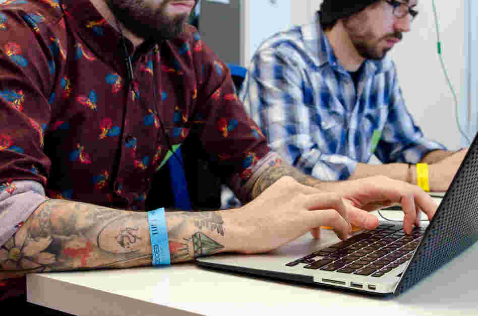 More than 550 people churned out 78 apps in one day as part of Fashion Week's "hackathon."