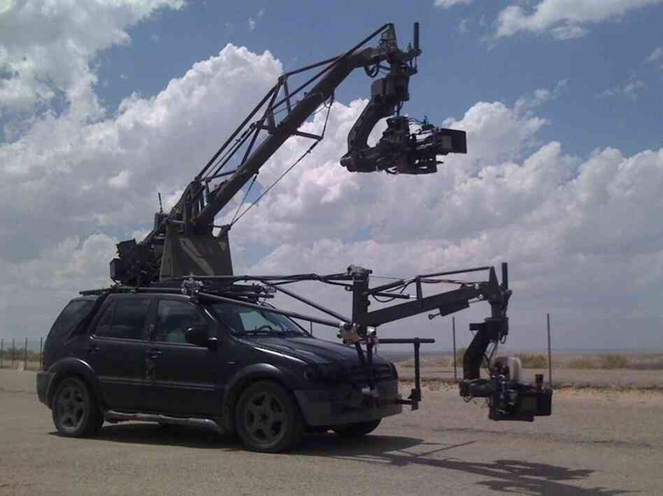 Camera van rig set up to cruise the streets of San Francisco