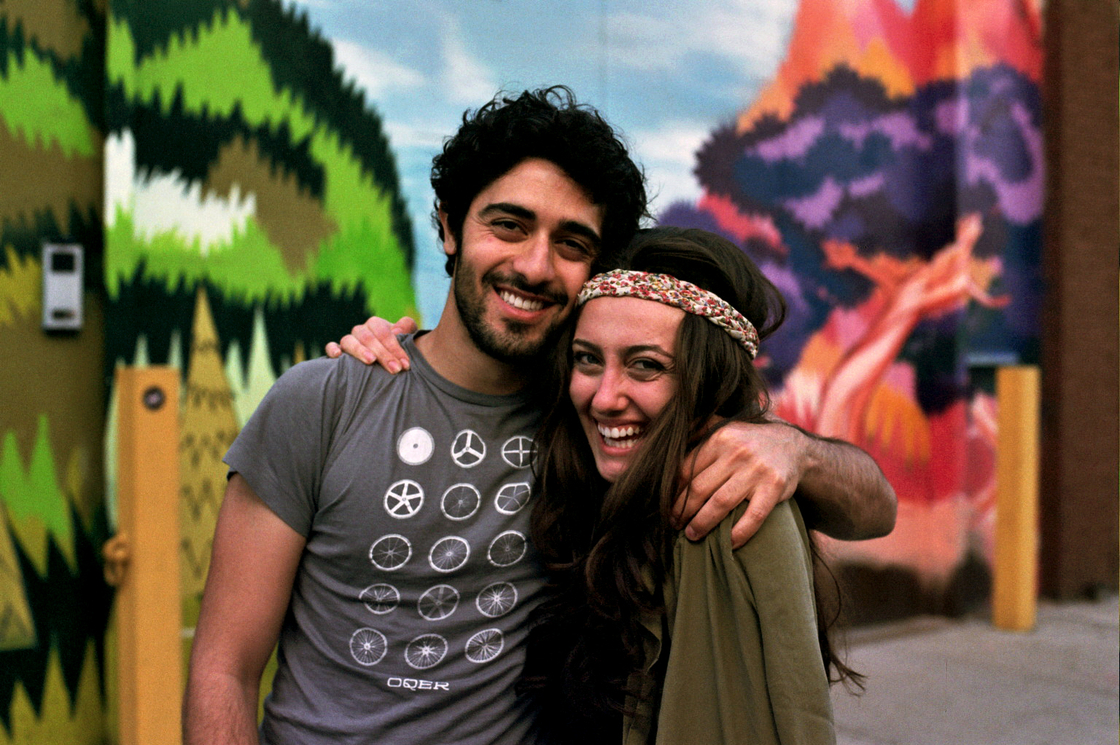 Payam and Clare