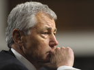 Chuck Hagel, President Obama's nominee for defense secretary, testifies before the Senate Armed Services Committee during his confirmation hearing on Jan. 31. Chuck Hagel, President Obama's nominee for defense secretary, testifies before the Senate Armed Services Committee during his confirmation hearing on Jan. 31.