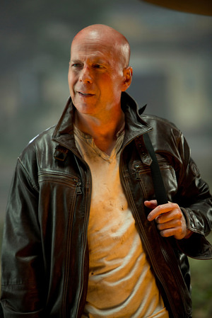 Willis seems to be enjoying himself in his fifth Die Hard outing, but the script lets him down: His punch lines feel forced, and too many fall flat. Willis seems to be enjoying himself in his fifth Die Hard outing, but the script lets him down: His punch lines feel forced, and too many fall flat.