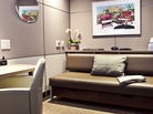 Minute Suite's 7-by-8-feet rooms offer Wi-Fi, a sofa bed, a television and a workspace. One traveler compared the small spaces to having an MRI done, but others say the idea is overdue at Chicago's O'Hare International Airport. Minute Suite's 7-by-8-feet rooms offer Wi-Fi, a sofa bed, a television and a workspace. One traveler compared the small spaces to having an MRI done, but others say the idea is overdue at Chicago's O'Hare International Airport.