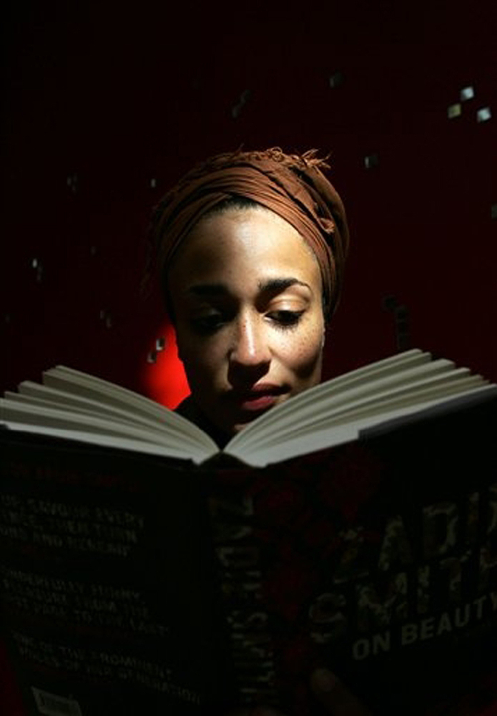 Zadie Smith reads from her book On Beauty in 2005.