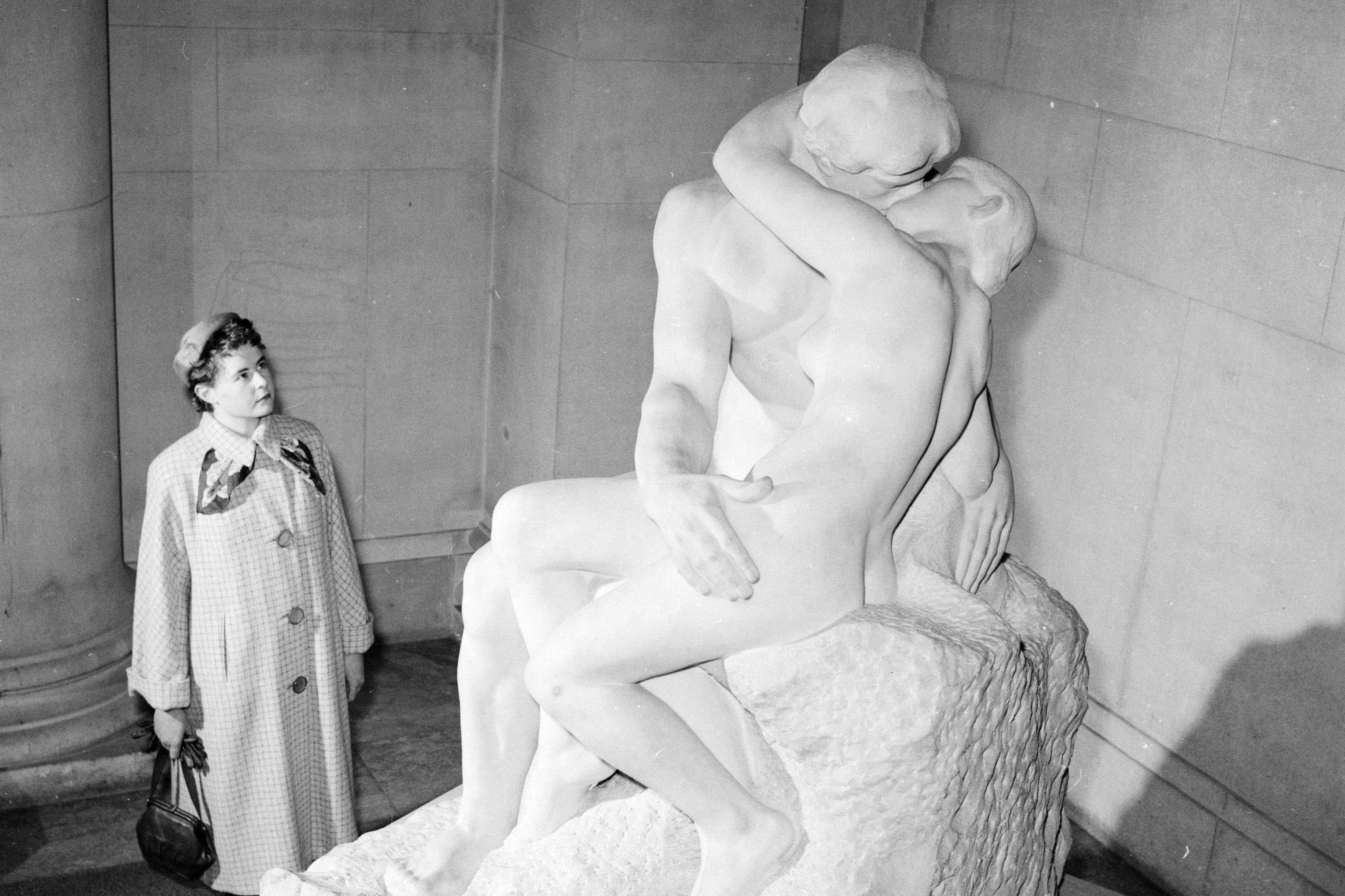 <em>The Kiss</em> by Auguste Rodin