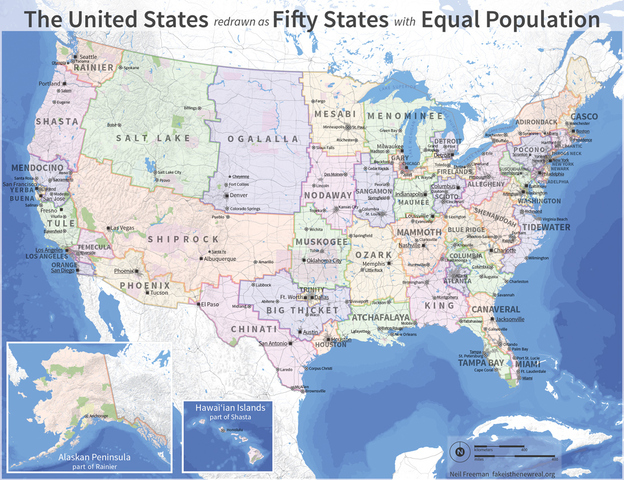 Electoral College Reform Map
