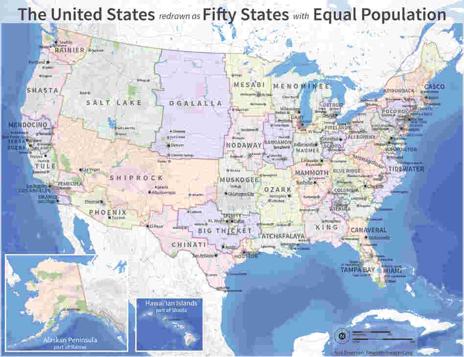 Electoral College Reform Map