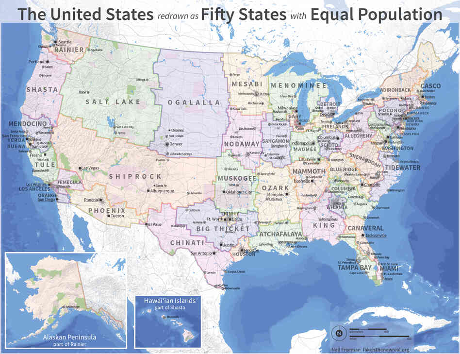 Electoral College Reform Map