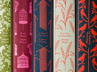 Books from the Penguin publishing company are displayed in a book store in London. Books from the Penguin publishing company are displayed in a book store in London.