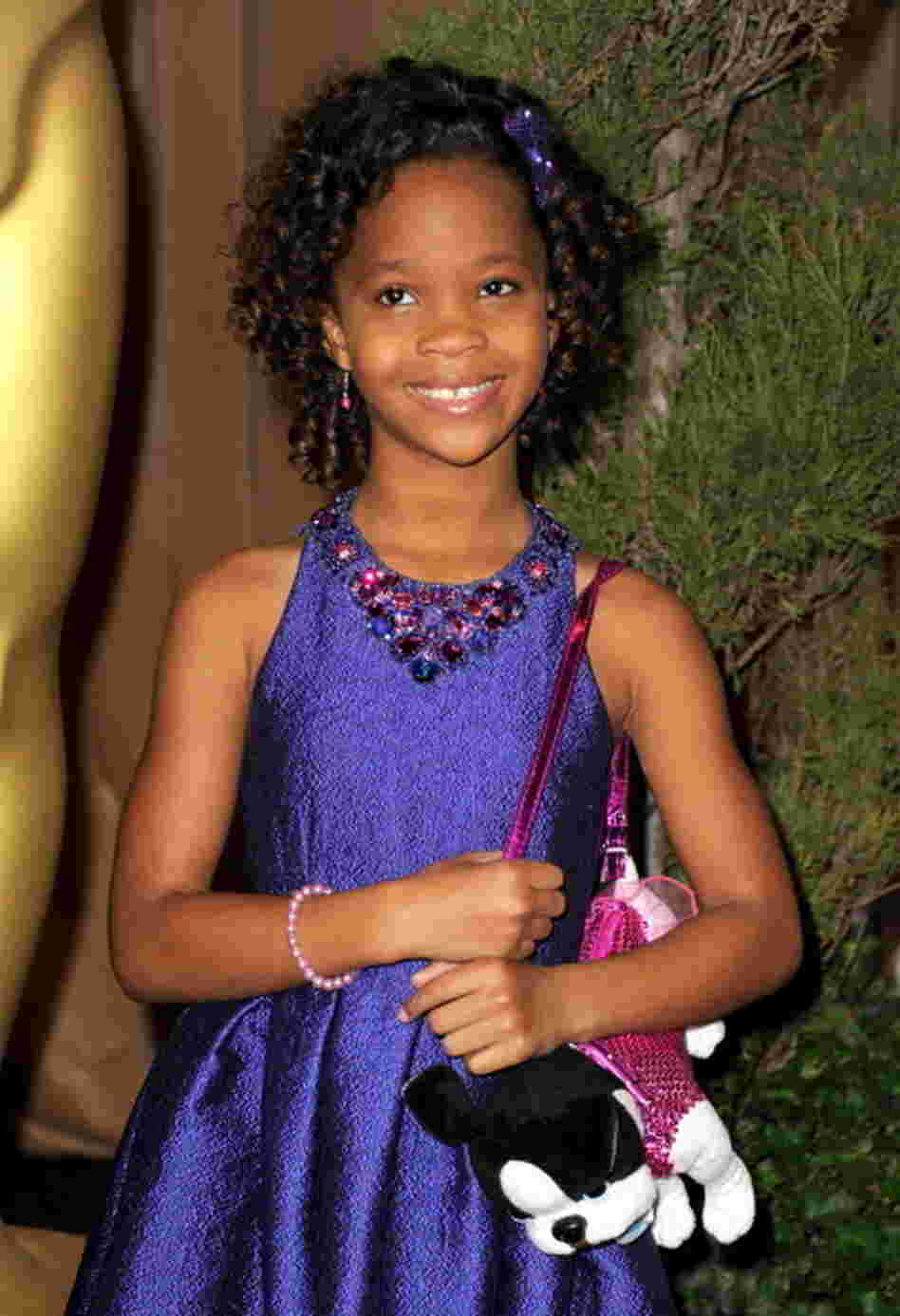 Quvenzhane is the youngest actress ever to be nominated for the best actress Oscar. Quvenzhane is the youngest actress ever to be nominated for the best actress Oscar.