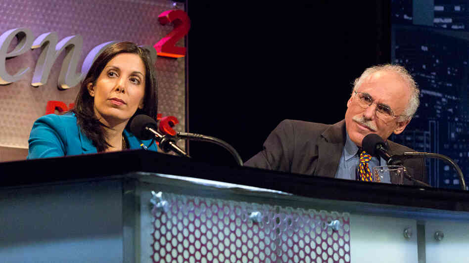 Nita Farahany and Lee Silver argue against the motion "Prohibit Genetically Engineered Babies" during an Intelligence Squared U.S. debate.