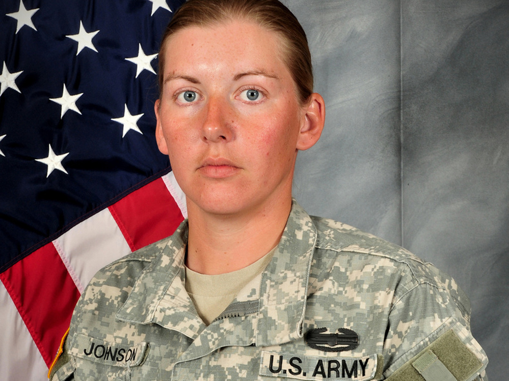 Donna Johnson was killed on Oct. 1, 2012, while on patrol in Khost, Afghanistan. She was 29.