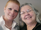 Tracy Johnson and her mother-in-law, Sandra Johnson. Tracy Johnson and her mother-in-law, Sandra Johnson.