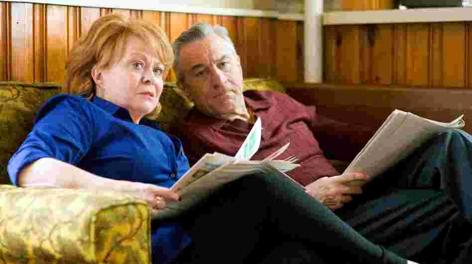 Jackie Weaver, pictured here with costar Robert De Niro, plays the rock-solid matriarch of a troubled clan in Silver Linings Playbook.