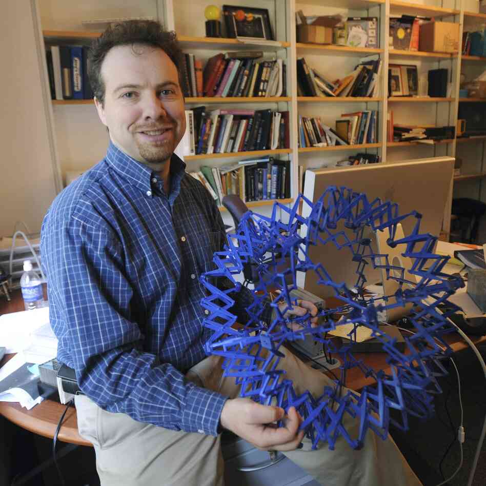 Astronomer Adam Riess was one of the scientists to figure out the universe is expanding rapidly. Astronomer Adam Riess was one of the scientists to figure out the universe is expanding rapidly.