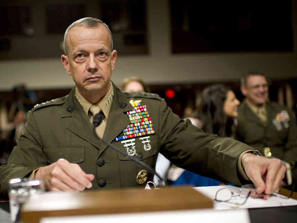 Marine Corps Gen. John Allen in March 2012.