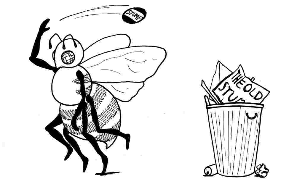 Nonchalant bee Nonchalant bee