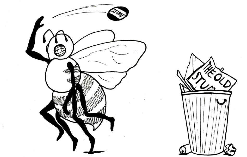 Nonchalant bee Nonchalant bee