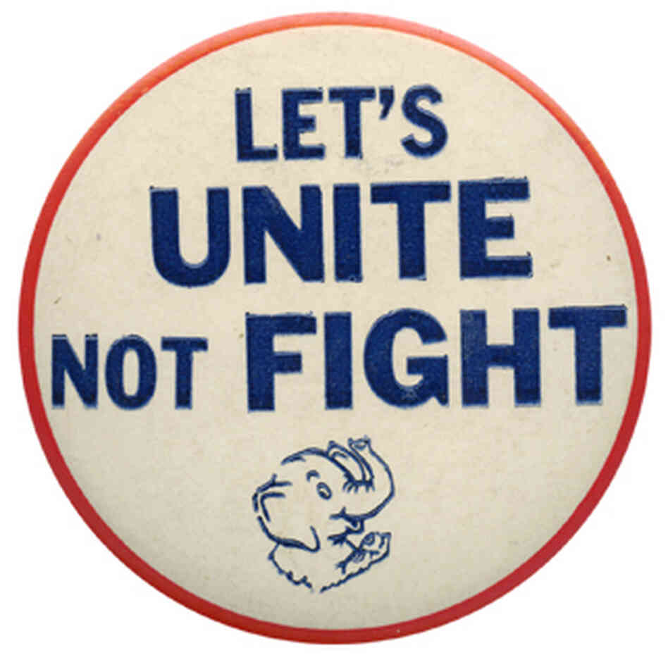 During Barry Goldwater's 1964 prez candidacy, the GOP's two wings were often at odds. During Barry Goldwater's 1964 prez candidacy, the GOP's two wings were often at odds.