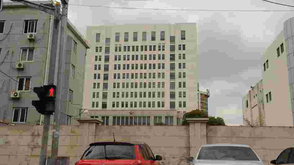 This 12-story building houses a Chinese military unit allegedly behind dozens of cyberattacks on U.S. and other Western companies. It's in a modern, if bland, part of Shanghai.