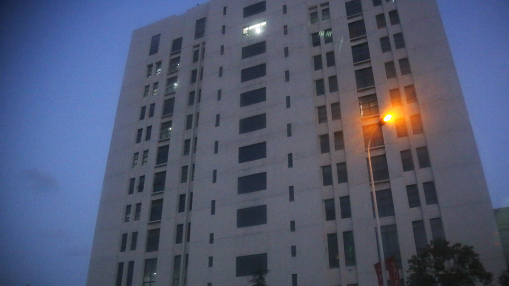 The building housing Unit 61398 of the People's Liberation Army is on the outskirts of Shanghai. A U.S. security firm claims that cyberattacks against more than 140 targets in the U.S. and other countries have been traced to the Chinese military unit in the building.