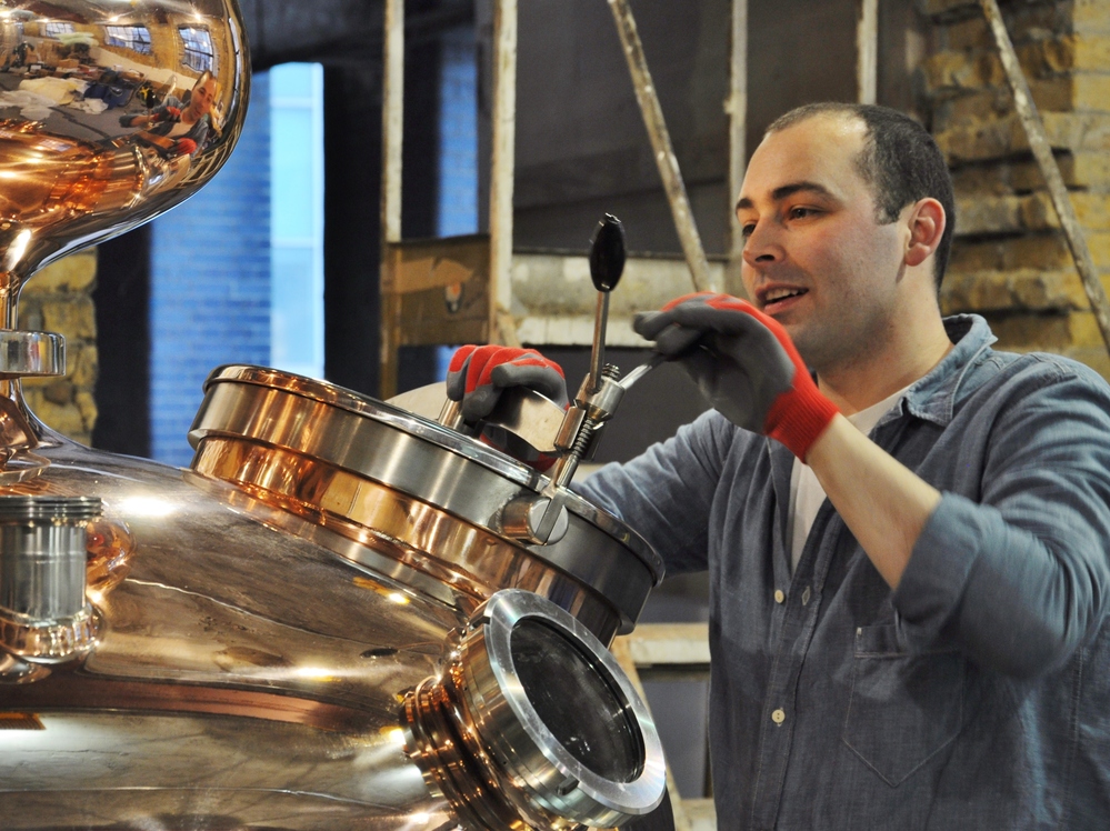 Darren Rook checks out a new still at The London Distillery.