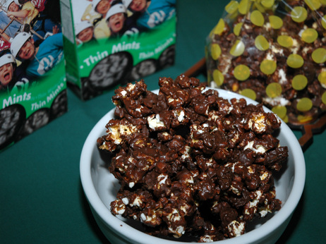 Thin Mints Popcorn
