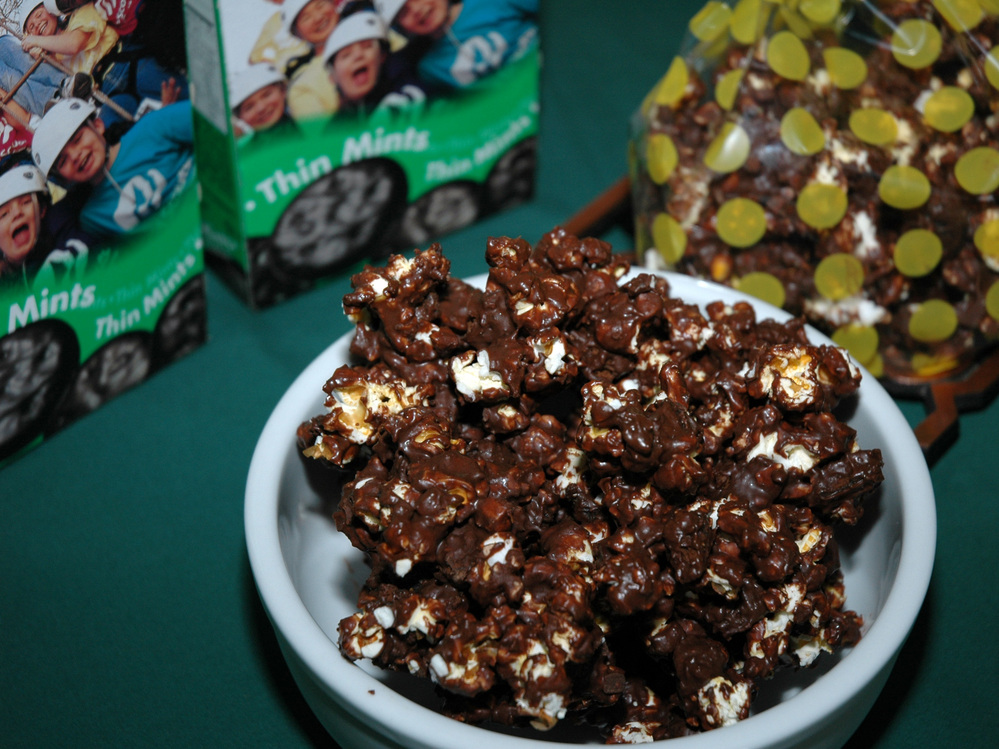 Thin Mints Popcorn