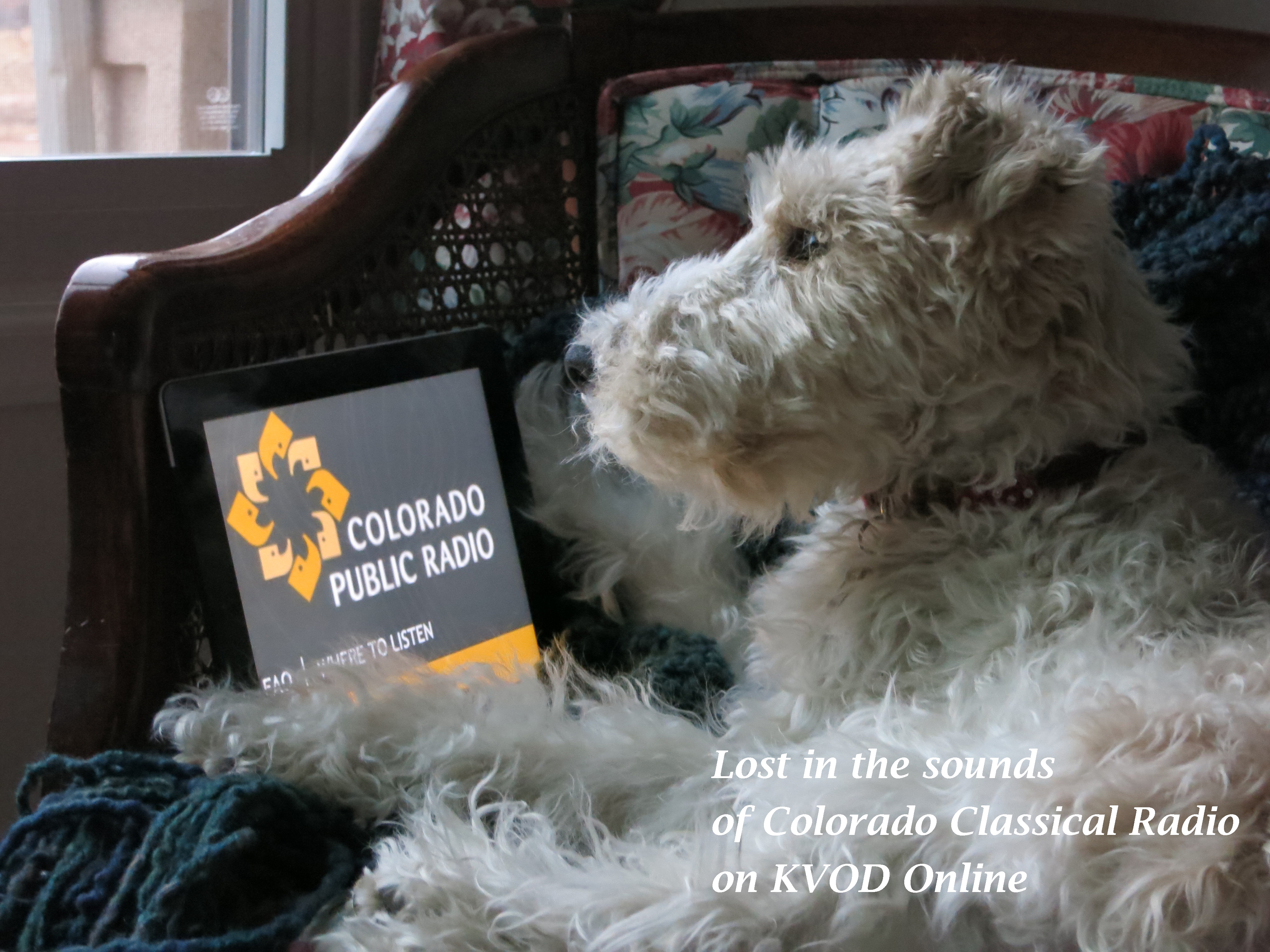 Jake is a fan of Colorado Classical Radio on KVOD.