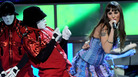 Singer Mala Rodriguez with the JabbaWockeeZ dance crew. Singer Mala Rodriguez with the JabbaWockeeZ dance crew.