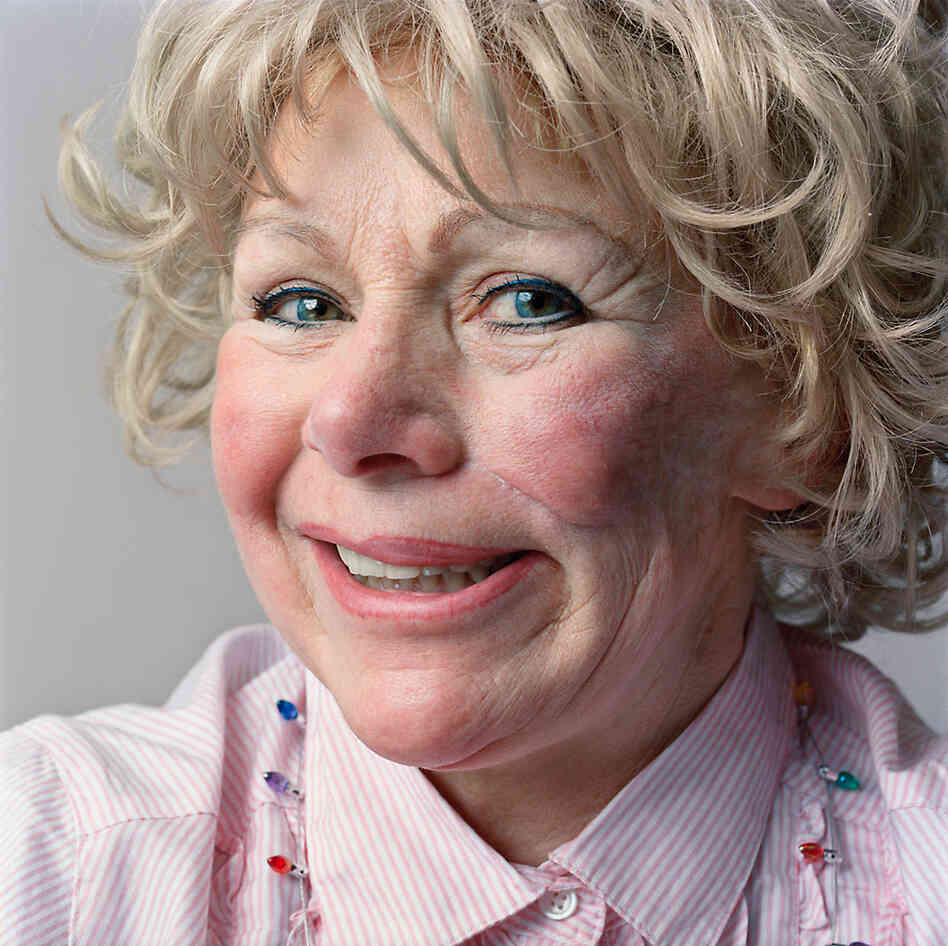 Woman in striped shirt, 2008
