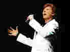 Barry Manilow performing at the opening night of his show Manilow On Broadway in January.
