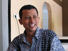 Convicted ex-terrorist Mahmudi Haryono recounts his experiences while sitting at a table at the restaurant where he works in Semarang, Indonesia. The restaurant is one of three founded by social entrepreneur and reformed radical Noor Huda Ismail, to help ex-jihadis in Indonesia reintegrate into society. Convicted ex-terrorist Mahmudi Haryono recounts his experiences while sitting at a table at the restaurant where he works in Semarang, Indonesia. The restaurant is one of three founded by social entrepreneur and reformed radical Noor Huda Ismail, to help ex-jihadis in Indonesia reintegrate into society.