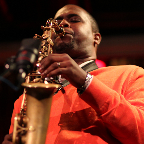 Alto saxophonist Tim Green performs at 92Y Tribeca on Wednesday, Feb. 20, 2012.
