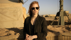 Jessica Chastain as CIA agent Maya in a scene from the film Zero Dark Thirty.
