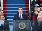 Richard Blanco reads his poem "One Today" during President Obama's second inaugural, on Jan. 21. Richard Blanco reads his poem "One Today" during President Obama's second inaugural, on Jan. 21.