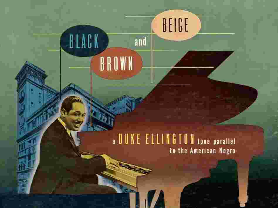 Detail from the original cover art to Duke Ellington's 1944 studio recording Black, Brown and Beige.