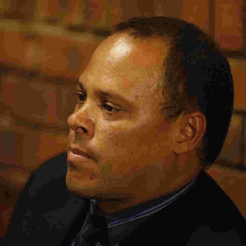 Investigating officer Hilton Botha, the lead detective in the Oscar Pistorius murder case, in a Pretoria courtroom on Thursday. Investigating officer Hilton Botha, the lead detective in the Oscar Pistorius murder case, in a Pretoria courtroom on Thursday.