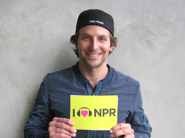 Bradley Cooper at NPR West.