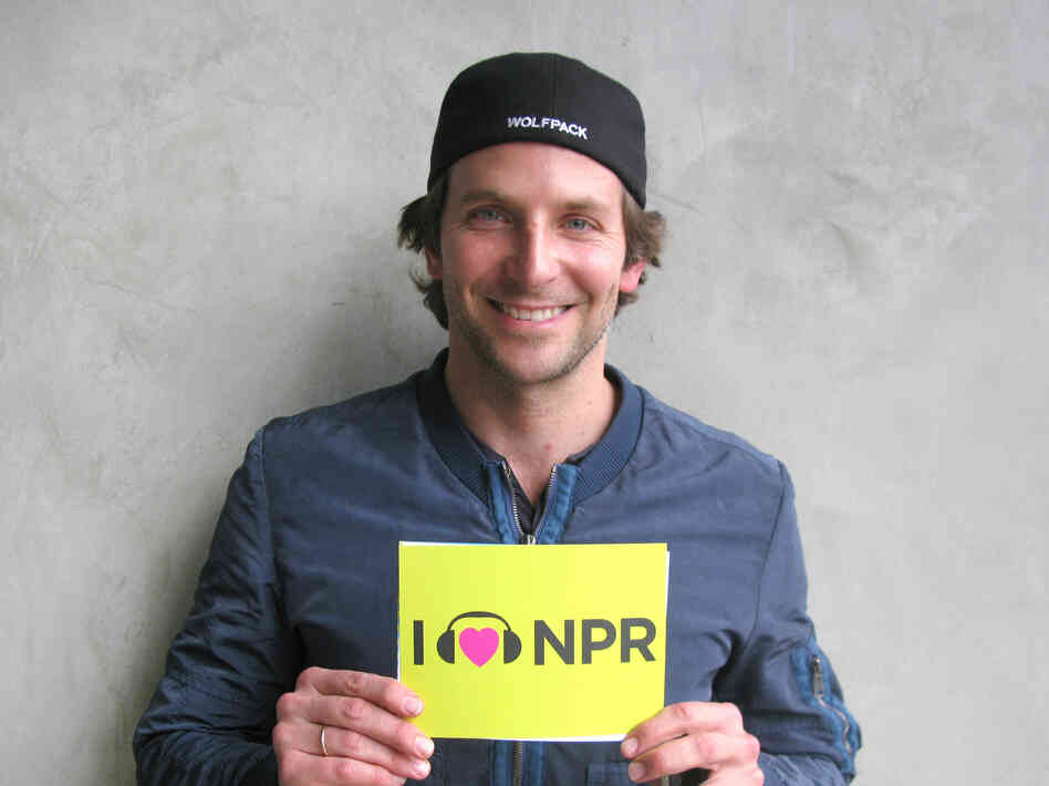 Bradley Cooper at NPR West.