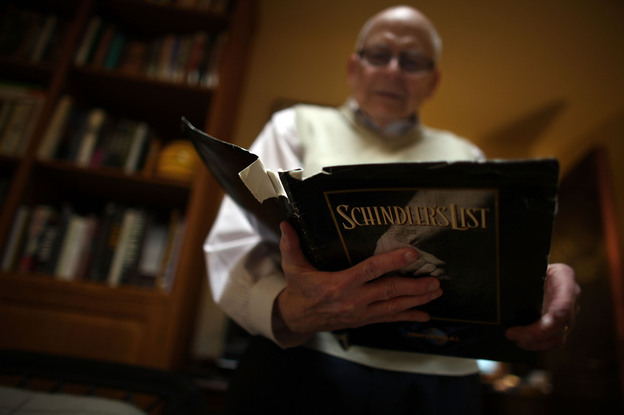 Spielberg's Schindler's List will mark its 20th year in 2013. Levy was in charge of the publicity campaign for the film and still has his original press kit.