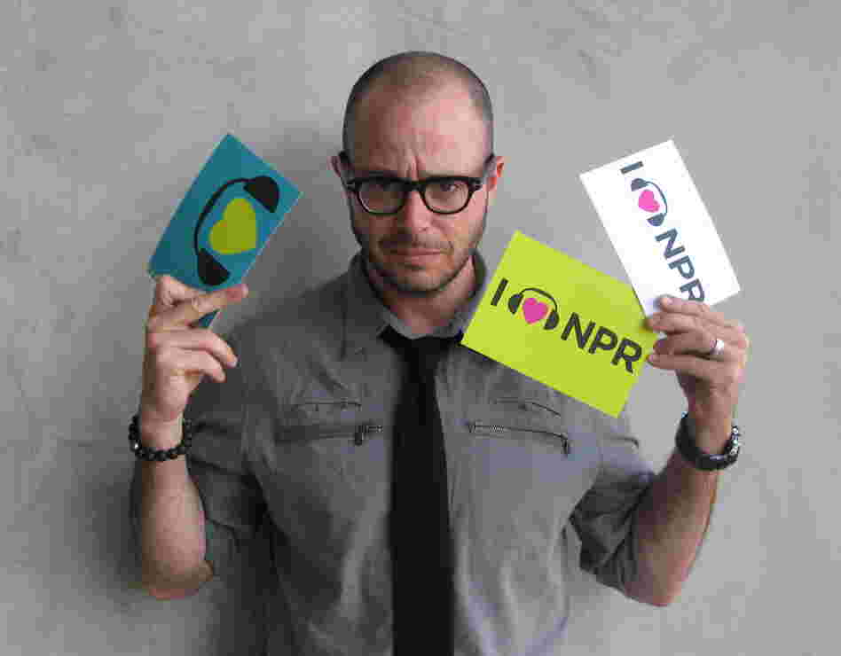 Screenwriter Damon Lindelof, known for his work on TV hit Lost, recently took on the sci-fi thriller Prometheus, nominated for its visual effects. We're thrilled Lindelof took a turn in front of the camera to show love for NPR. (http://n.pr/KC6u3n)