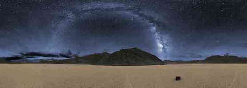 The Racetrack area in Death Valley National Park, which boasts one of the darkest night skies in the U.S. The Racetrack area in Death Valley National Park, which boasts one of the darkest night skies in the U.S.
