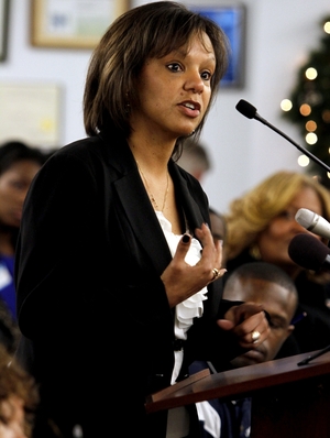 Former Cook County administrator Robin Kelly has been the beneficiary of the Michael Bloomberg-funded superPAC.