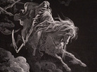 The vision of Death. Engraving from 1870. Engraving by Gustave Dore, Photo by D Walker. The vision of Death. Engraving from 1870. Engraving by Gustave Dore, Photo by D Walker.