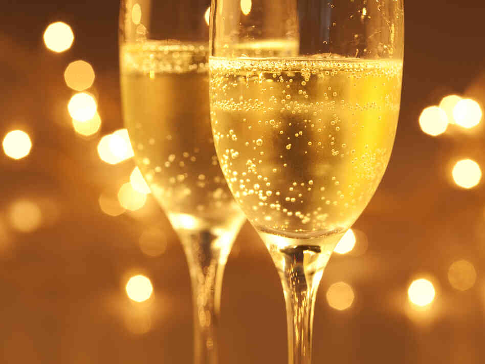 A Champagne expert says you can also cut the top off a bottle with the back of a chef's knife, or any sturdy instrument. A Champagne expert says you can also cut the top off a bottle with the back of a chef's knife, or any sturdy instrument.