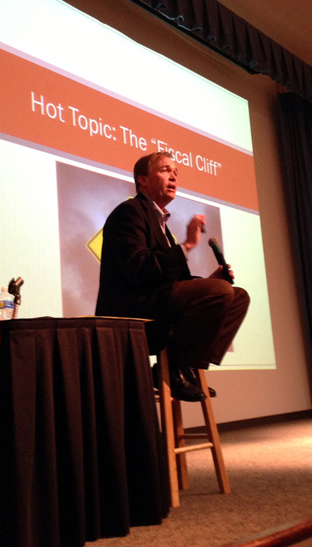 Rep. Mick Mulvaney, R-S.C., hosts a town hall in his home district.
